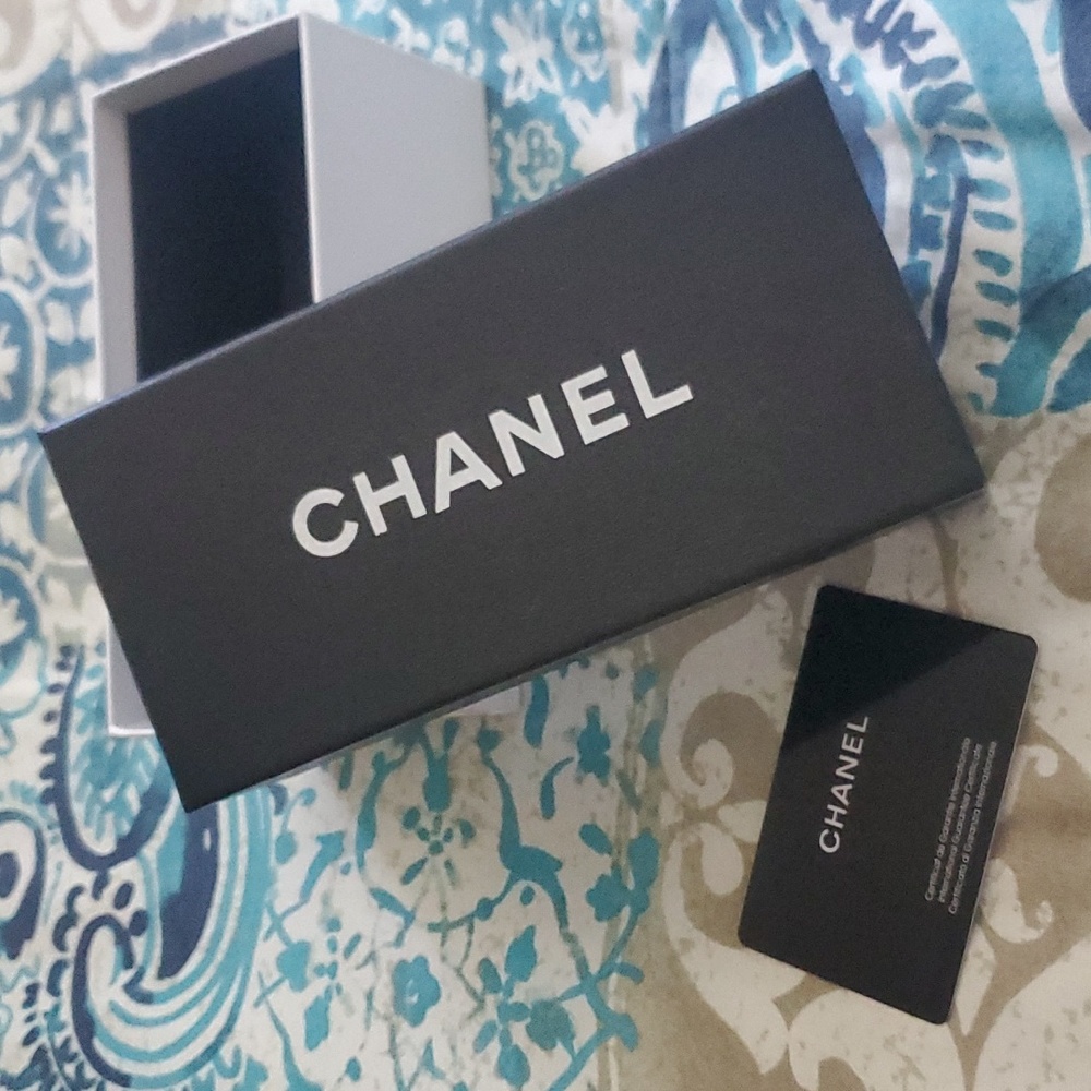 Brand new original chanel empty sunglasses box comes with certification card